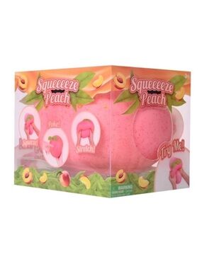 🍑 Squeeze Peach Squeezee Peach Stress Toy 🍑  NWT 🍑